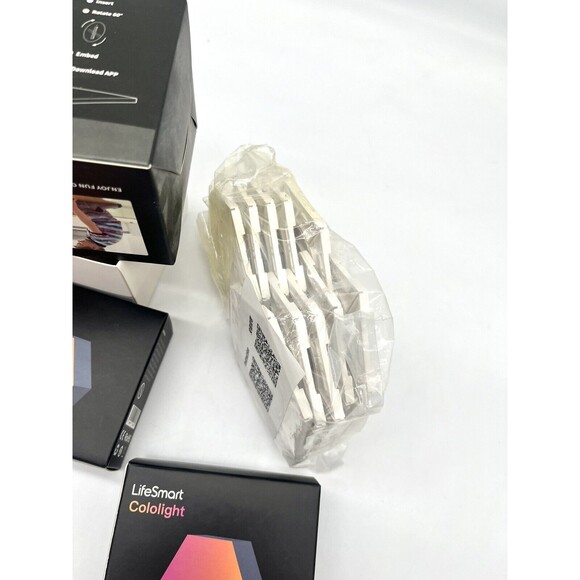 LifeSmart Cololight Pro LS166A3 Hexagon LED Lights Lot Of 10 *SEE PHOTOS* - Picture 5 of 7